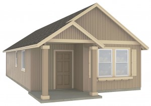 WS1064 Small House Plan