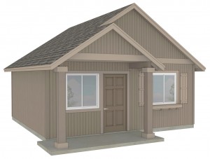 WS400 Small House Plan